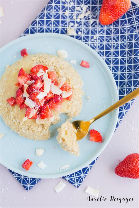 Bowl Cake Aux Fraises Et Noix De Coco Cooking Lili Food Photography