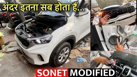 Kia Sonet Base Model Modification Modified Sonet Youtube