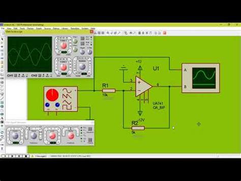 Seguidor De Voltaje Y Amplificador Inversor YouTube