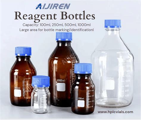 Ml Ml Ml Ml Reagent Bottles Aijiren Vials For Hplc Gc