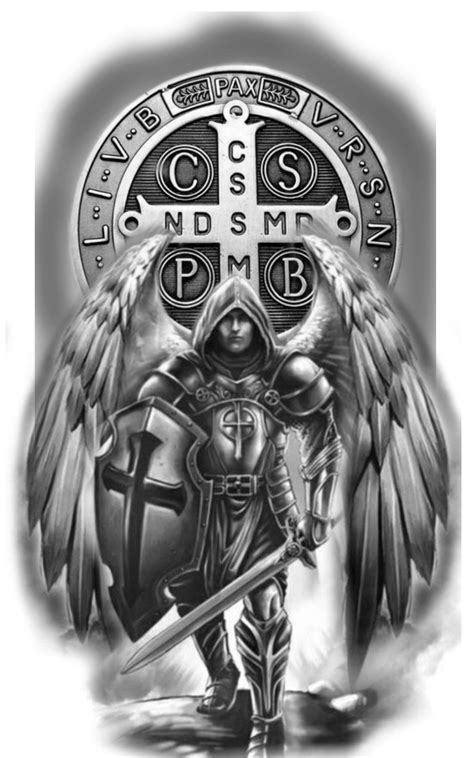 saint christopher tattoo 1