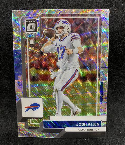 Donruss Optic Premium Exclusive Wave Prizm Josh Allen Ssp