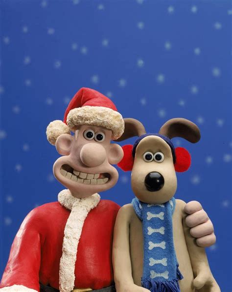 Merry Christmas Wallace And Gromit Characters Claymation Christmas