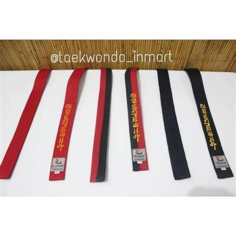 Jual Sabuk Taekwondo Mrek Sendy Premium Tebal Shopee Indonesia