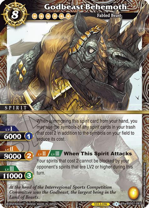 Battle Spirits Saga Dawn Of History Fabled Beast Decks Egman Events