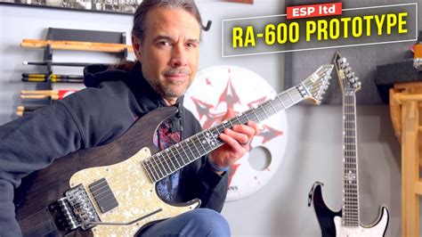 The Very First Ra Signature Series Esp Ltd Guitar Youtube