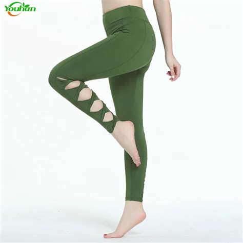 Yoga Leggings Women Yoga Pants Sport Leggings Fitness Cross Ballerina