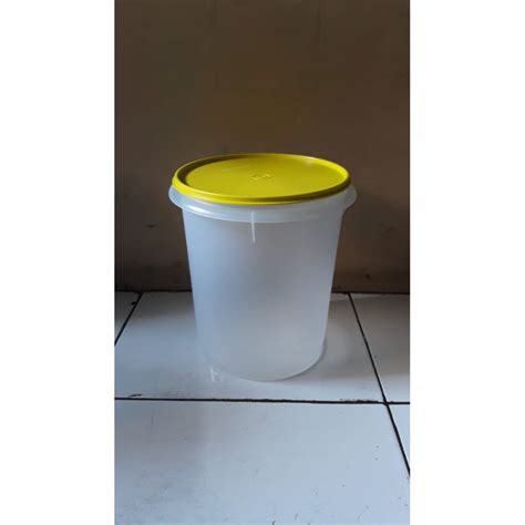 Jual Toples Besar Giant Canister Hijau Tupperware Shopee Indonesia