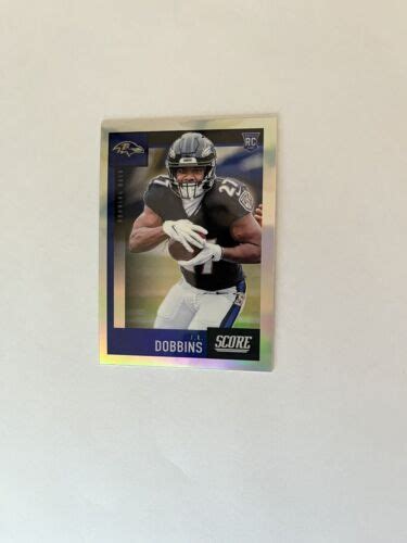 Chronicles Score Silver Parallel J K Dobbins Rc Rookie Card