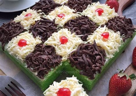 Resep Brownies Kukus Pandan Coklat Keju Oleh Fitri Sasmaya Resep