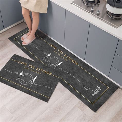 Tapis De Porte De Cuisine Salle De Bain Tapis Antid Rapant Avec Caract