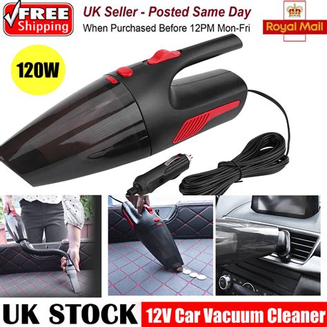 120w Vacuum Cleaner Car Wetanddry Cordless Handheld Rechargeable Home