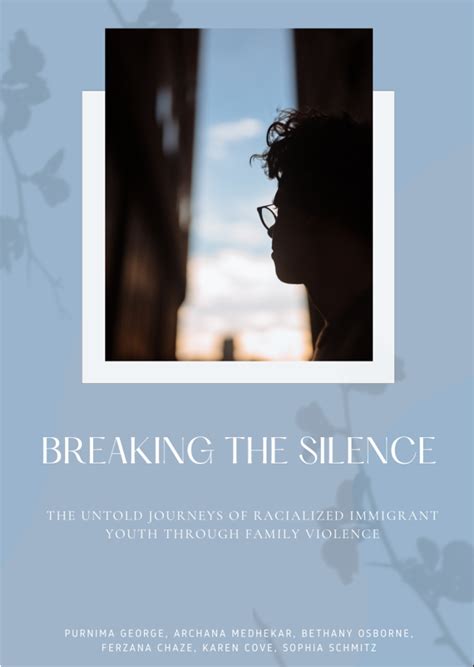 Cover Page – Breaking the Silence