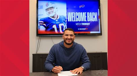 Mitch Trubisky contract with the Buffalo Bills is official | wgrz.com