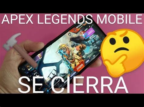 Apex Legends Mobile Cierra Solo Soluci N F Cil Y R Pida Youtube