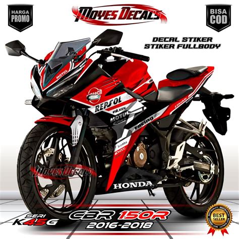 Jual Decal Stiker Cbr Fullbody Dekal Sticker Honda