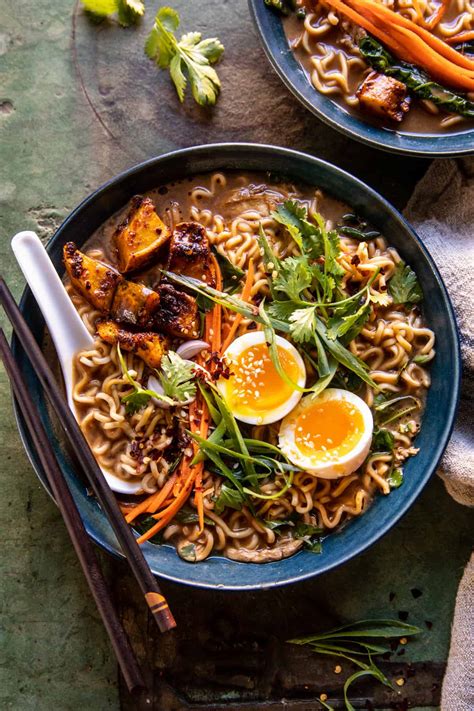 Easy Ginger Chicken And Spinach Ramen Yummy Recipe