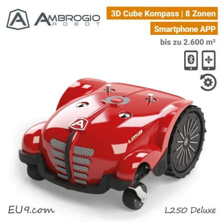 NEU 2021 Ambrogio L250 Deluxe Mähroboter Günstig kaufen