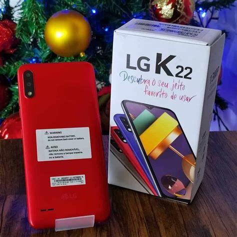 Smartphone LG K22 32GB 4G Quad Core 2GB RAM Tela 6 2 Câm Dupla