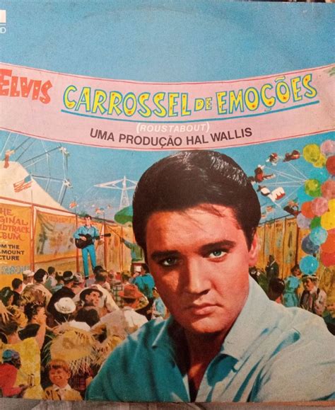 Lp Vinil Elvis Presley roustabout Carrossel de Emoções Item de