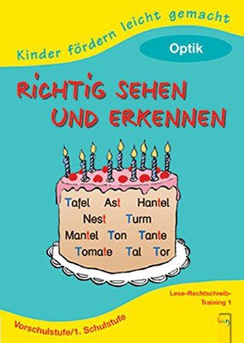 Richtig Sehen Und Erkennen Optik Vorschulstufe 1 Schulstufe Lese