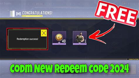 Codm NEW Redeem Code 2024 Today Codm Redeem Code 2024 May Get