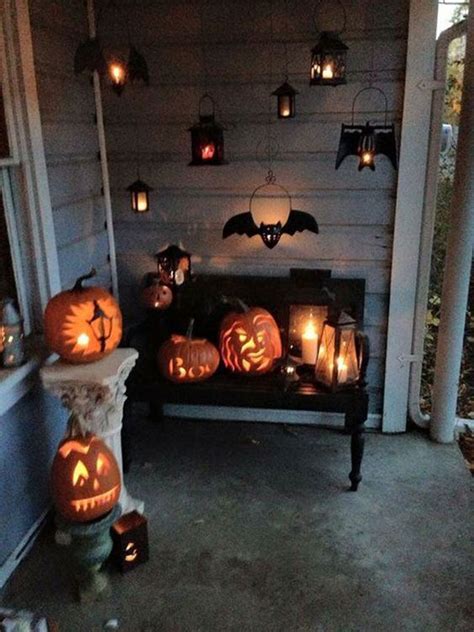 Simple Diy Halloween Porch Lighting Ideas Homemydesign