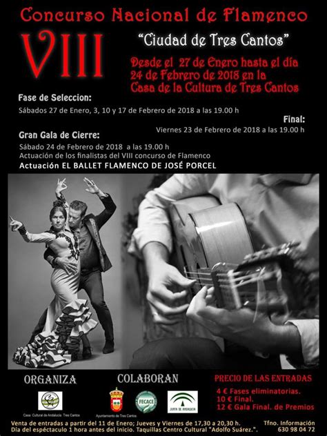 CONCURSOS FLAMENCOS VIII CONCURSO NACIONAL DE FLAMENCO CIUDAD DE TRES