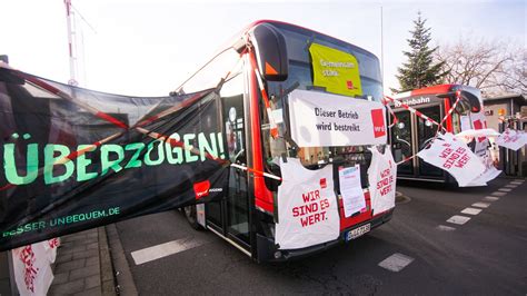 Düsseldorf Streik bei der Rheinbahn diese Busse fahren am Donnerstag