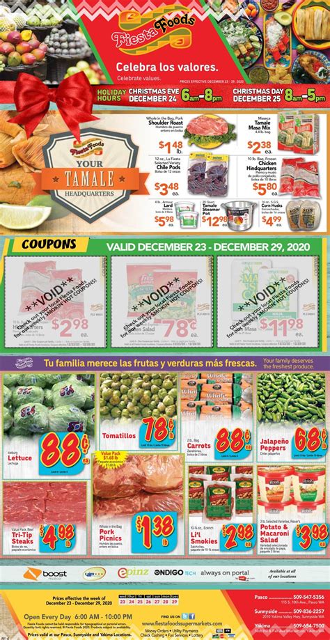 Fiesta Foods Supermarkets Current Weekly Ad 1223 12292020