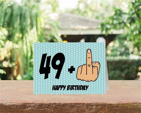 Men S Middle Th Birthday Card Rude Th Birthday Card Cards For