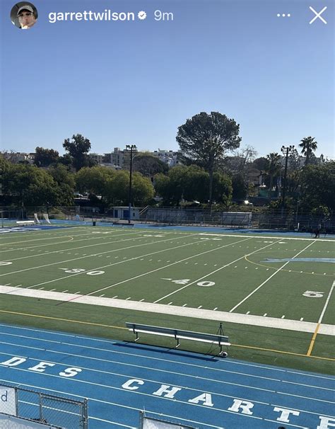 Cali On Twitter Garrett Wilson Working Out At Palisades High School