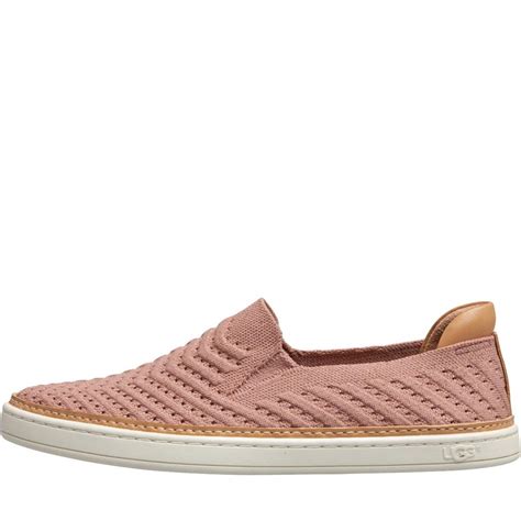 Buy Ugg Womens Sammy Chevron Metallic Slip On Pumps Pink