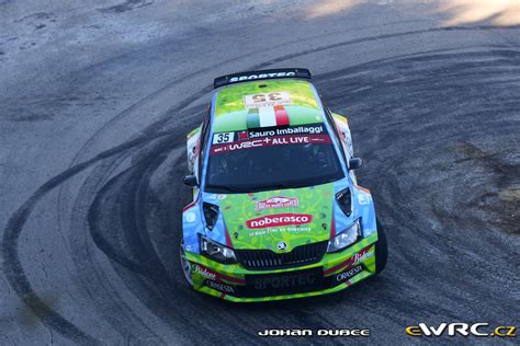 Villa Manuel Michi Daniele Škoda Fabia R5 Rallye Automobile Monte