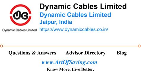 Dynamic Cables Limited - Dynamic Cables Limited - Jaipur - India ...