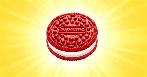 When does Supreme's red Oreo cookie go on sale?