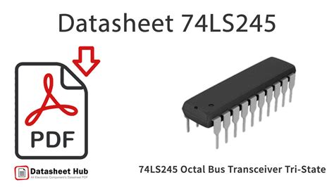 74ls245 Archives Datasheet Hub