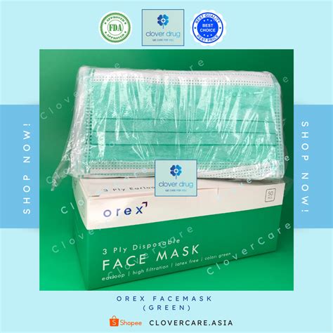 Orex Face Mask Pcs Lazada Ph