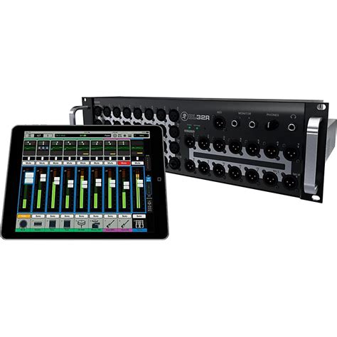 Mackie DL32R 32-Channel Wireless Digital Live Sound Mixer with iPad ...