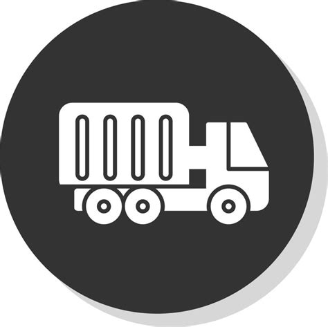 Container Glyph Grey Circle Icon 42796122 Vector Art At Vecteezy