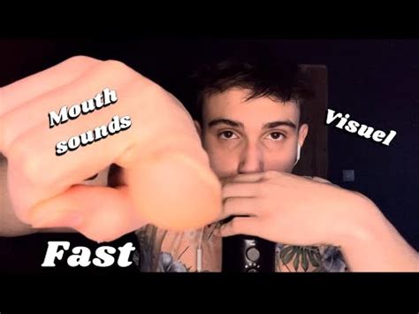 ASMR Fast Close Up Mouth Sounds Visuel YouTube