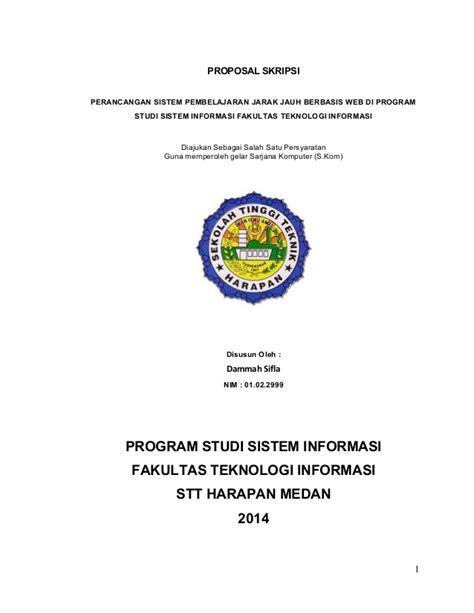 21 Contoh Cover Proposal Baik Benar Dan Menarik Jago Proposal