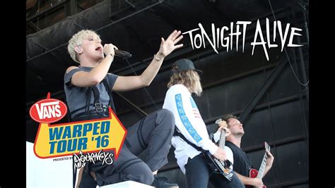 Tonight Alive Full Set Live Vans Warped Tour Youtube