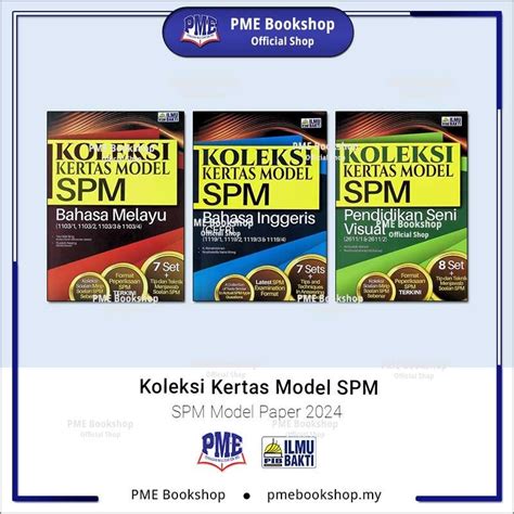 [pme Bookshop] Penerbit Ilmu Bakti Koleksi Kertas Model Spm 2024