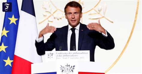 Macron zur Prager Rede Ein großes Lob für den Kanzler