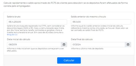Calcular O Fgts Online - Calculadora de Saldo do FGTS: Online e Gratuita