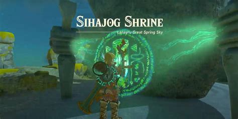 Zelda Tears Of The Kingdom Sihajog Shrine Solution