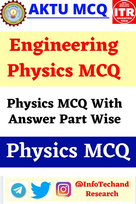 Aktu Mcq Question Engineering Physics Set Mcq Aktu Mcq Physics