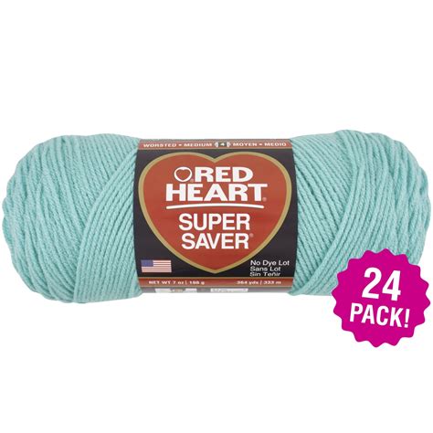 Red Heart Super Saver Yarn Aruba Sea Multipack Of Walmart