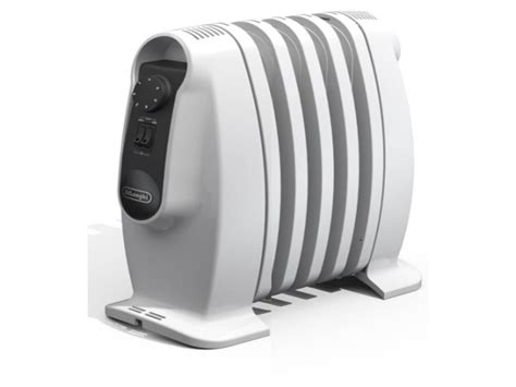 Delonghi Trns M Mini Radiateur Bain D Huile W Blanc Conforama